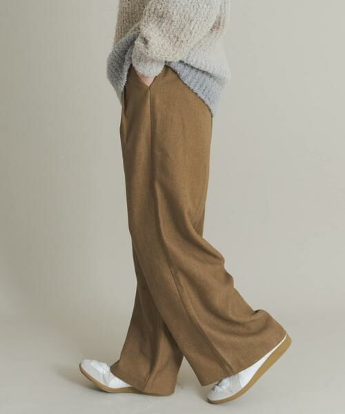 SENSE OF PLACE by URBAN RESEARCH / センスオブプレイス バイ アーバンリサーチ その他パンツ | ウールタッチストライプワイドフレアパンツ | 詳細4
