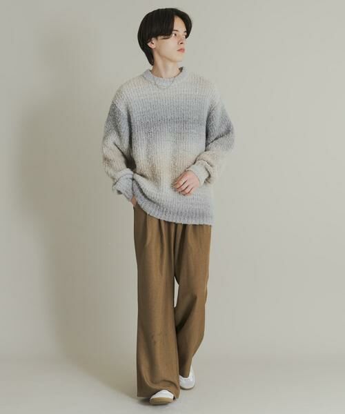 SENSE OF PLACE by URBAN RESEARCH / センスオブプレイス バイ アーバンリサーチ その他パンツ | ウールタッチストライプワイドフレアパンツ | 詳細5