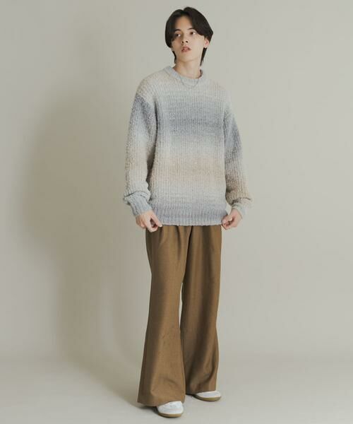 SENSE OF PLACE by URBAN RESEARCH / センスオブプレイス バイ アーバンリサーチ その他パンツ | ウールタッチストライプワイドフレアパンツ | 詳細6