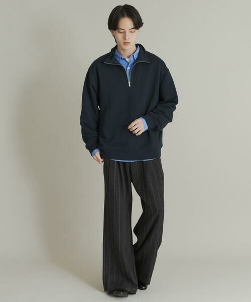 SENSE OF PLACE by URBAN RESEARCH / センスオブプレイス バイ アーバンリサーチ その他パンツ | ウールタッチストライプワイドフレアパンツ | 詳細16