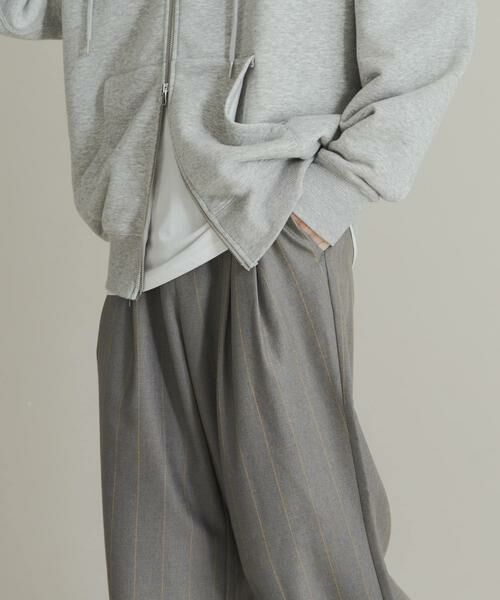 SENSE OF PLACE by URBAN RESEARCH / センスオブプレイス バイ アーバンリサーチ その他パンツ | ウールタッチストライプワイドフレアパンツ | 詳細24