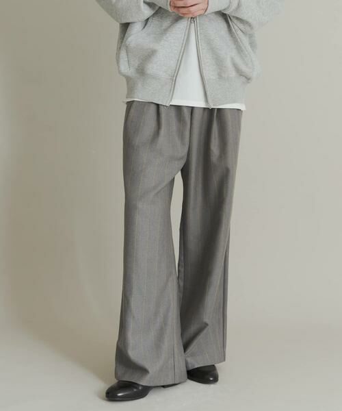 SENSE OF PLACE by URBAN RESEARCH / センスオブプレイス バイ アーバンリサーチ その他パンツ | ウールタッチストライプワイドフレアパンツ | 詳細29