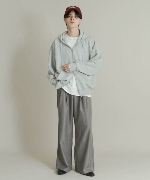 SENSE OF PLACE by URBAN RESEARCH / センスオブプレイス バイ アーバンリサーチ その他パンツ | ウールタッチストライプワイドフレアパンツ | 詳細30