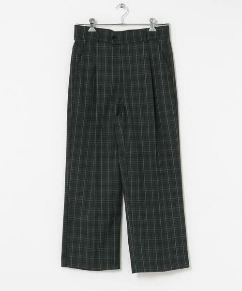SENSE OF PLACE by URBAN RESEARCH / センスオブプレイス バイ アーバンリサーチ その他パンツ | グレンチェックタックワイドスラックス | 詳細10