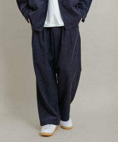 SENSE OF PLACE by URBAN RESEARCH / センスオブプレイス バイ アーバンリサーチ その他パンツ | ブロックコーデュロイワイドスラックス