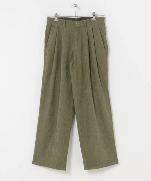 SENSE OF PLACE by URBAN RESEARCH / センスオブプレイス バイ アーバンリサーチ その他パンツ | ブロックコーデュロイワイドスラックス | 詳細9