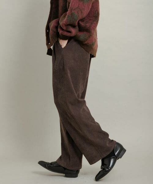 SENSE OF PLACE by URBAN RESEARCH / センスオブプレイス バイ アーバンリサーチ その他パンツ | ブロックコーデュロイワイドスラックス | 詳細13