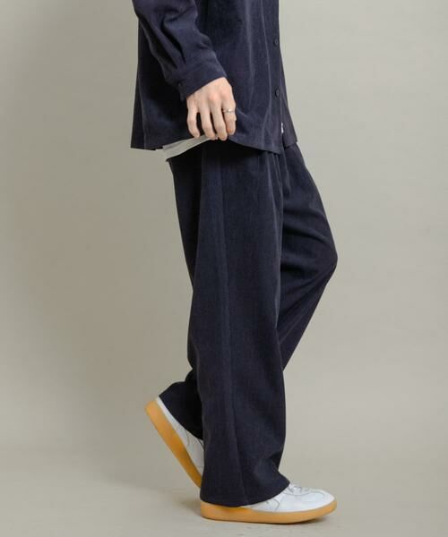 SENSE OF PLACE by URBAN RESEARCH / センスオブプレイス バイ アーバンリサーチ その他パンツ | ブロックコーデュロイワイドスラックス | 詳細22
