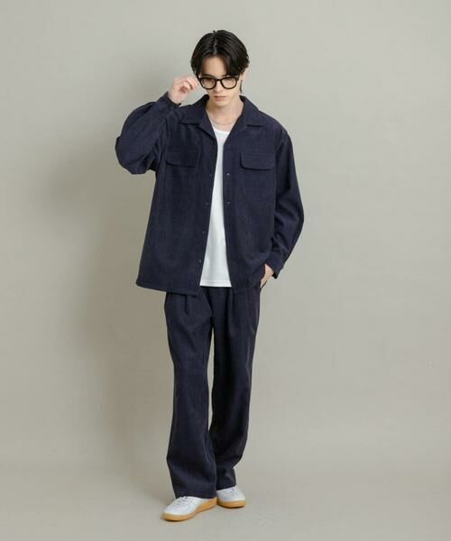 SENSE OF PLACE by URBAN RESEARCH / センスオブプレイス バイ アーバンリサーチ その他パンツ | ブロックコーデュロイワイドスラックス | 詳細24