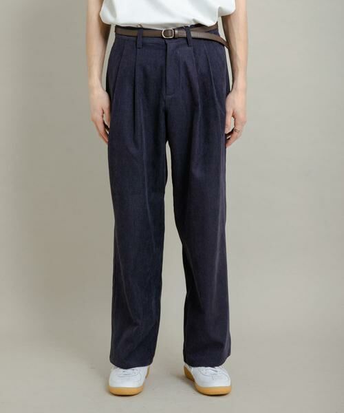 SENSE OF PLACE by URBAN RESEARCH / センスオブプレイス バイ アーバンリサーチ その他パンツ | ブロックコーデュロイワイドスラックス | 詳細25