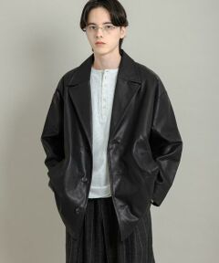 SENSE OF PLACE by URBAN RESEARCH / センスオブプレイス バイ アーバンリサーチ レザーブルゾン・ジャケット | FLミドルジャケット