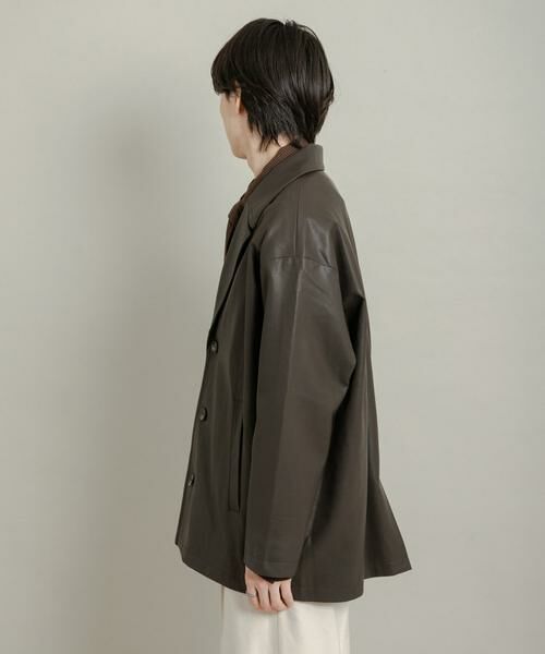 SENSE OF PLACE by URBAN RESEARCH / センスオブプレイス バイ アーバンリサーチ レザーブルゾン・ジャケット | FLミドルジャケット | 詳細10