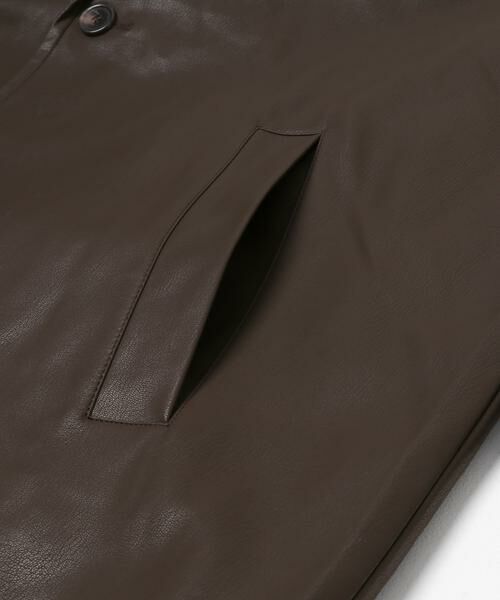 SENSE OF PLACE by URBAN RESEARCH / センスオブプレイス バイ アーバンリサーチ レザーブルゾン・ジャケット | FLミドルジャケット | 詳細14