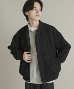 SENSE OF PLACE by URBAN RESEARCH / センスオブプレイス バイ アーバンリサーチ ブルゾン | ウールタッチネップブルゾン