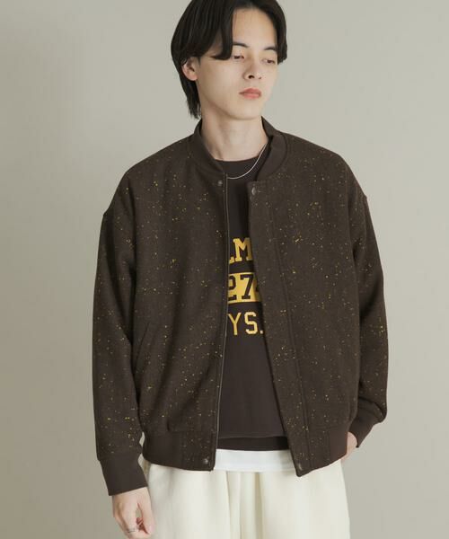 SENSE OF PLACE by URBAN RESEARCH / センスオブプレイス バイ アーバンリサーチ ブルゾン | ウールタッチネップブルゾン | 詳細1