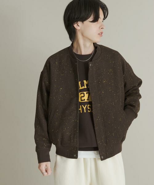 SENSE OF PLACE by URBAN RESEARCH / センスオブプレイス バイ アーバンリサーチ ブルゾン | ウールタッチネップブルゾン | 詳細2