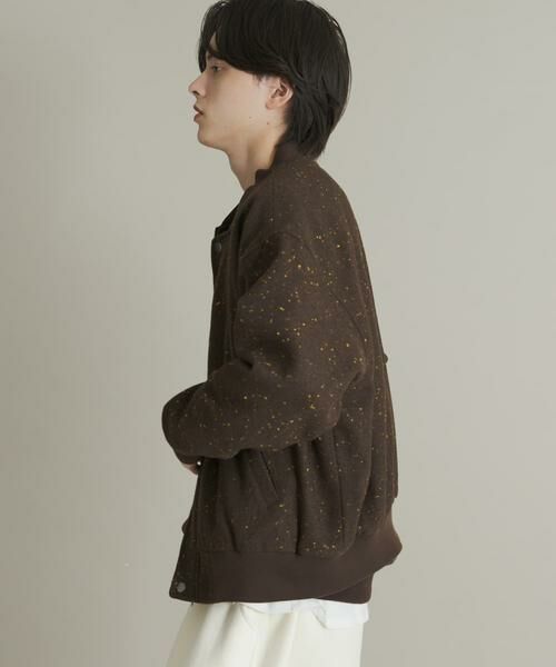 SENSE OF PLACE by URBAN RESEARCH / センスオブプレイス バイ アーバンリサーチ ブルゾン | ウールタッチネップブルゾン | 詳細3