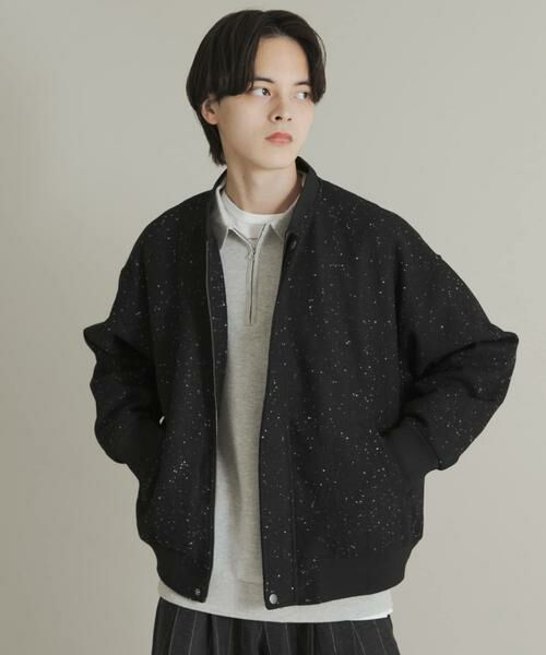 SENSE OF PLACE by URBAN RESEARCH / センスオブプレイス バイ アーバンリサーチ ブルゾン | ウールタッチネップブルゾン | 詳細10