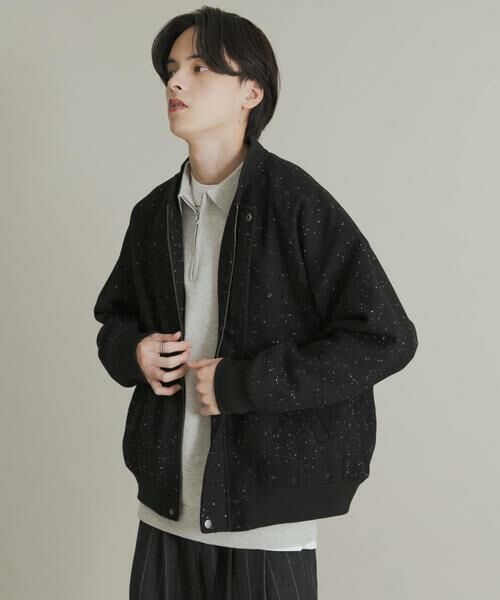 SENSE OF PLACE by URBAN RESEARCH / センスオブプレイス バイ アーバンリサーチ ブルゾン | ウールタッチネップブルゾン | 詳細11