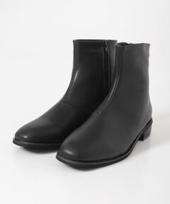 SENSE OF PLACE by URBAN RESEARCH / センスオブプレイス バイ アーバンリサーチ ブーツ（ショート丈） | スクエアトゥサイドジップローブーツ