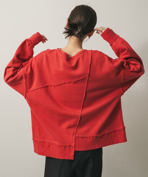 SENSE OF PLACE by URBAN RESEARCH / センスオブプレイス バイ アーバンリサーチ スウェット | キリカエピグメントルーズスウェット | 詳細3