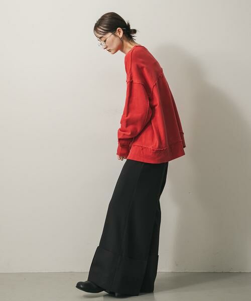 SENSE OF PLACE by URBAN RESEARCH / センスオブプレイス バイ アーバンリサーチ スウェット | キリカエピグメントルーズスウェット | 詳細5