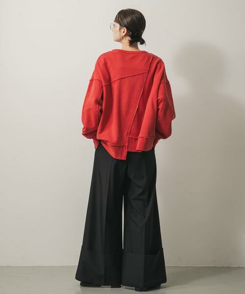 SENSE OF PLACE by URBAN RESEARCH / センスオブプレイス バイ アーバンリサーチ スウェット | キリカエピグメントルーズスウェット | 詳細6