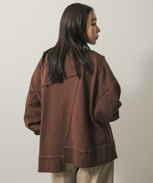 SENSE OF PLACE by URBAN RESEARCH / センスオブプレイス バイ アーバンリサーチ スウェット | キリカエピグメントルーズスウェット | 詳細11