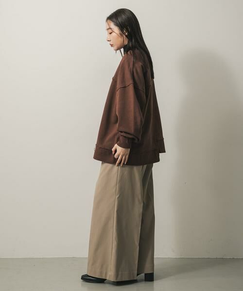 SENSE OF PLACE by URBAN RESEARCH / センスオブプレイス バイ アーバンリサーチ スウェット | キリカエピグメントルーズスウェット | 詳細13