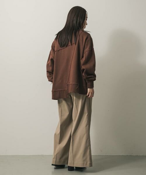 SENSE OF PLACE by URBAN RESEARCH / センスオブプレイス バイ アーバンリサーチ スウェット | キリカエピグメントルーズスウェット | 詳細14