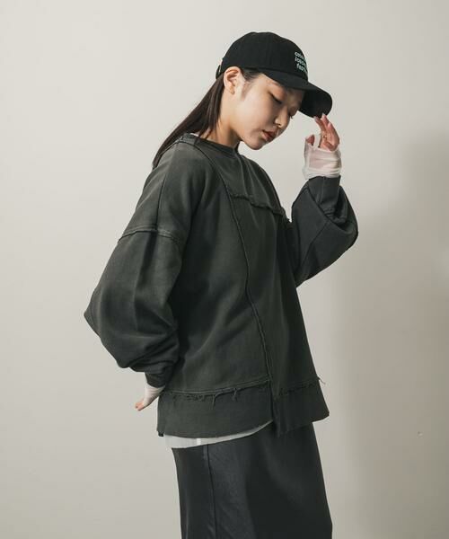 SENSE OF PLACE by URBAN RESEARCH / センスオブプレイス バイ アーバンリサーチ スウェット | キリカエピグメントルーズスウェット | 詳細22