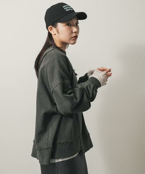 SENSE OF PLACE by URBAN RESEARCH / センスオブプレイス バイ アーバンリサーチ スウェット | キリカエピグメントルーズスウェット | 詳細23