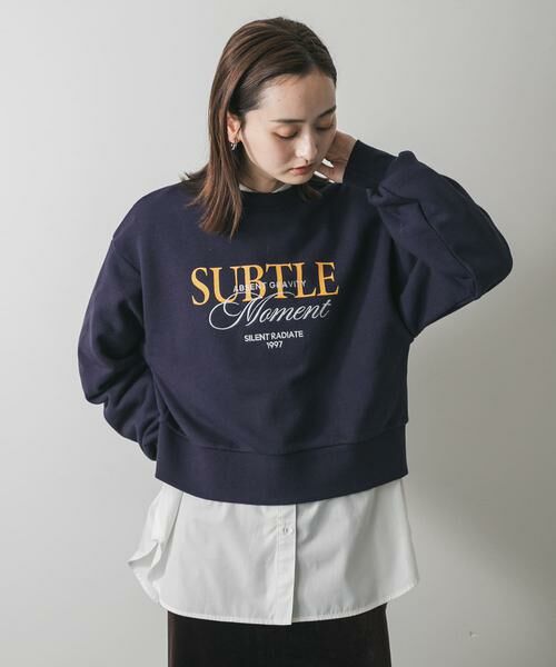 SENSE OF PLACE by URBAN RESEARCH / センスオブプレイス バイ アーバンリサーチ スウェット | グラフィックルーズスウェット | 詳細3
