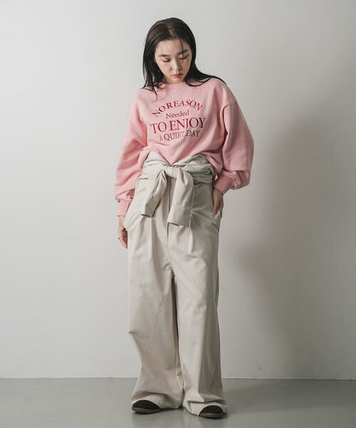 SENSE OF PLACE by URBAN RESEARCH / センスオブプレイス バイ アーバンリサーチ スウェット | グラフィックルーズスウェット | 詳細11