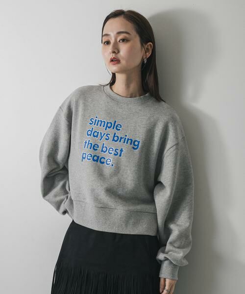 SENSE OF PLACE by URBAN RESEARCH / センスオブプレイス バイ アーバンリサーチ スウェット | グラフィックルーズスウェット | 詳細14