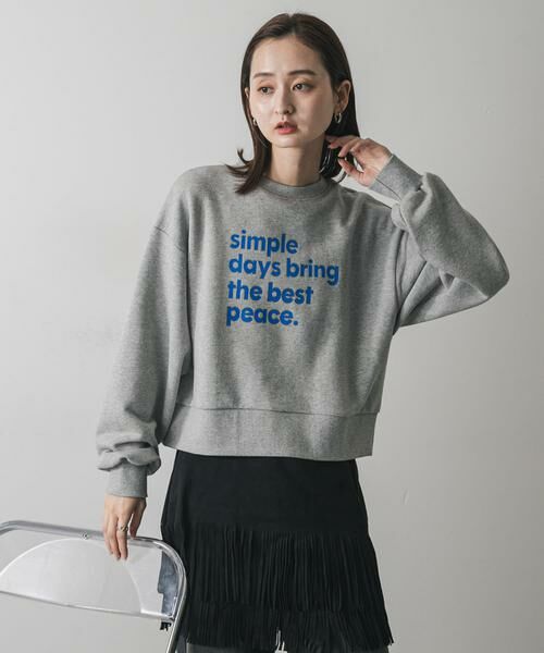 SENSE OF PLACE by URBAN RESEARCH / センスオブプレイス バイ アーバンリサーチ スウェット | グラフィックルーズスウェット | 詳細15