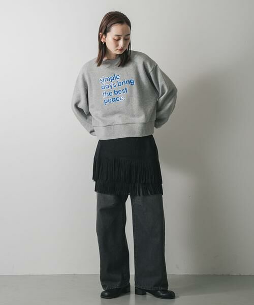 SENSE OF PLACE by URBAN RESEARCH / センスオブプレイス バイ アーバンリサーチ スウェット | グラフィックルーズスウェット | 詳細17