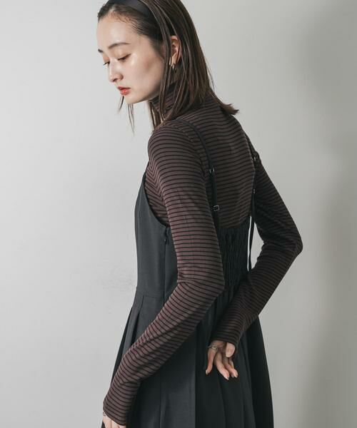 SENSE OF PLACE by URBAN RESEARCH / センスオブプレイス バイ アーバンリサーチ Tシャツ | 『毛玉防止』メローハイネックトップ | 詳細1