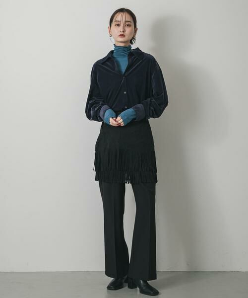 SENSE OF PLACE by URBAN RESEARCH / センスオブプレイス バイ アーバンリサーチ Tシャツ | 『毛玉防止』メローハイネックトップ | 詳細16