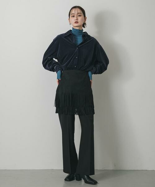 SENSE OF PLACE by URBAN RESEARCH / センスオブプレイス バイ アーバンリサーチ Tシャツ | 『毛玉防止』メローハイネックトップ | 詳細17