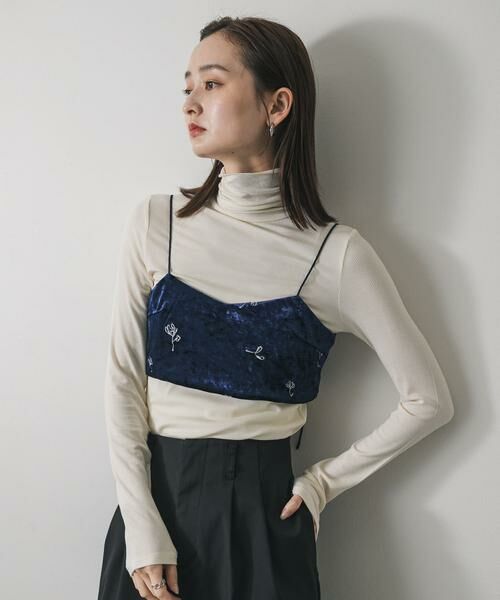 SENSE OF PLACE by URBAN RESEARCH / センスオブプレイス バイ アーバンリサーチ Tシャツ | 『毛玉防止』メローハイネックトップ | 詳細26