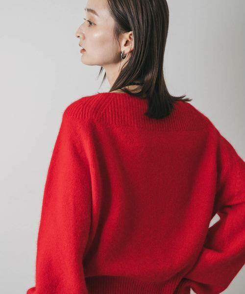 SENSE OF PLACE by URBAN RESEARCH / センスオブプレイス バイ アーバンリサーチ ニット・セーター | ボートネックヘアリーニット | 詳細3