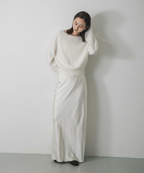 SENSE OF PLACE by URBAN RESEARCH / センスオブプレイス バイ アーバンリサーチ ニット・セーター | ボートネックヘアリーニット | 詳細16