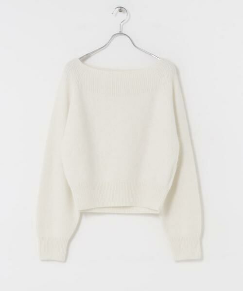 SENSE OF PLACE by URBAN RESEARCH / センスオブプレイス バイ アーバンリサーチ ニット・セーター | ボートネックヘアリーニット | 詳細18