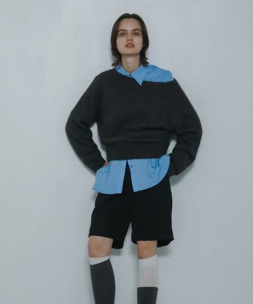 SENSE OF PLACE by URBAN RESEARCH / センスオブプレイス バイ アーバンリサーチ ニット・セーター | ボートネックヘアリーニット | 詳細21