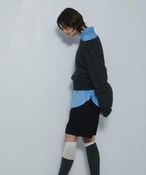 SENSE OF PLACE by URBAN RESEARCH / センスオブプレイス バイ アーバンリサーチ ニット・セーター | ボートネックヘアリーニット | 詳細22