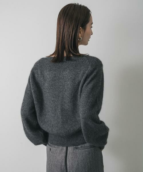 SENSE OF PLACE by URBAN RESEARCH / センスオブプレイス バイ アーバンリサーチ ニット・セーター | ボートネックヘアリーニット | 詳細25