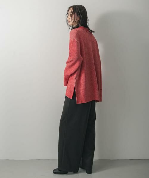 SENSE OF PLACE by URBAN RESEARCH / センスオブプレイス バイ アーバンリサーチ ニット・セーター | ルーズフカVネックセーター | 詳細5