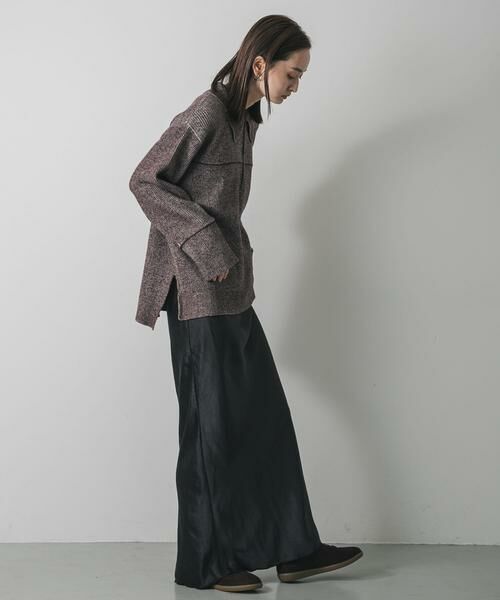 SENSE OF PLACE by URBAN RESEARCH / センスオブプレイス バイ アーバンリサーチ ニット・セーター | ルーズフカVネックセーター | 詳細16