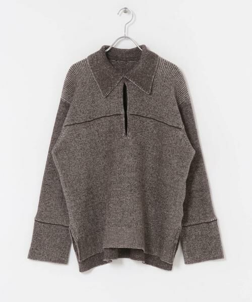 SENSE OF PLACE by URBAN RESEARCH / センスオブプレイス バイ アーバンリサーチ ニット・セーター | ルーズフカVネックセーター | 詳細17